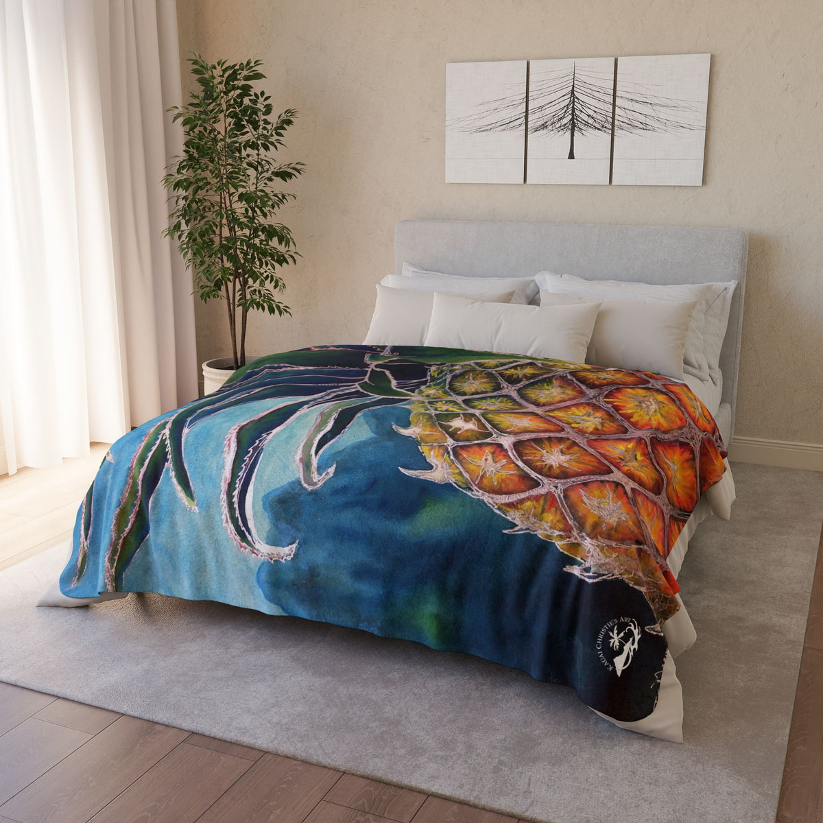 Sweet Welcome — Sherpa Fleece Blanket