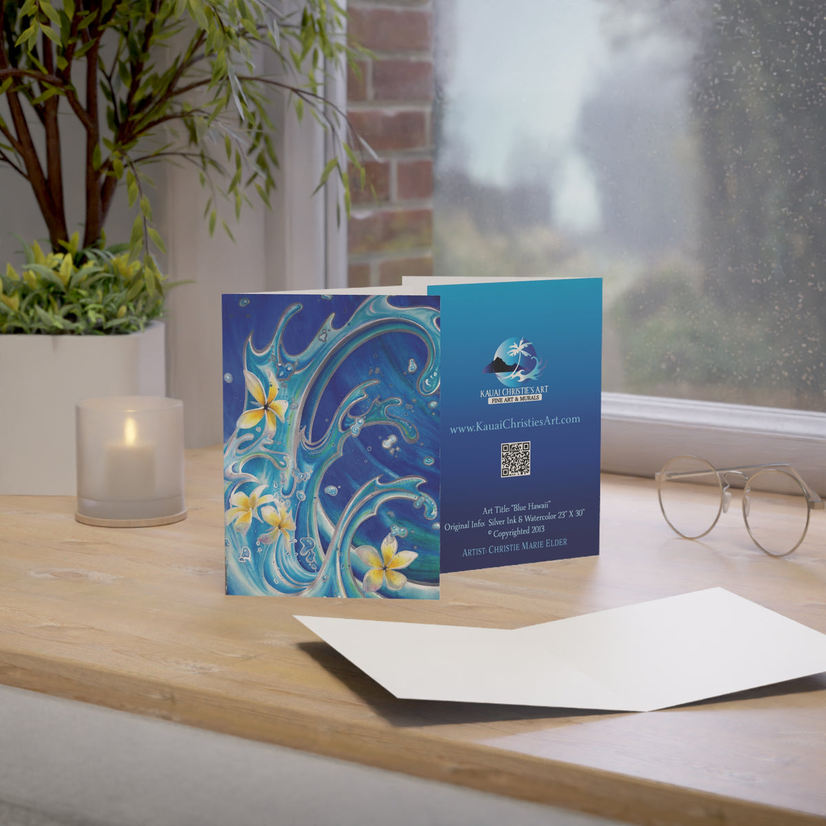 Blue Hawaii — Fine Art Greeting Cards