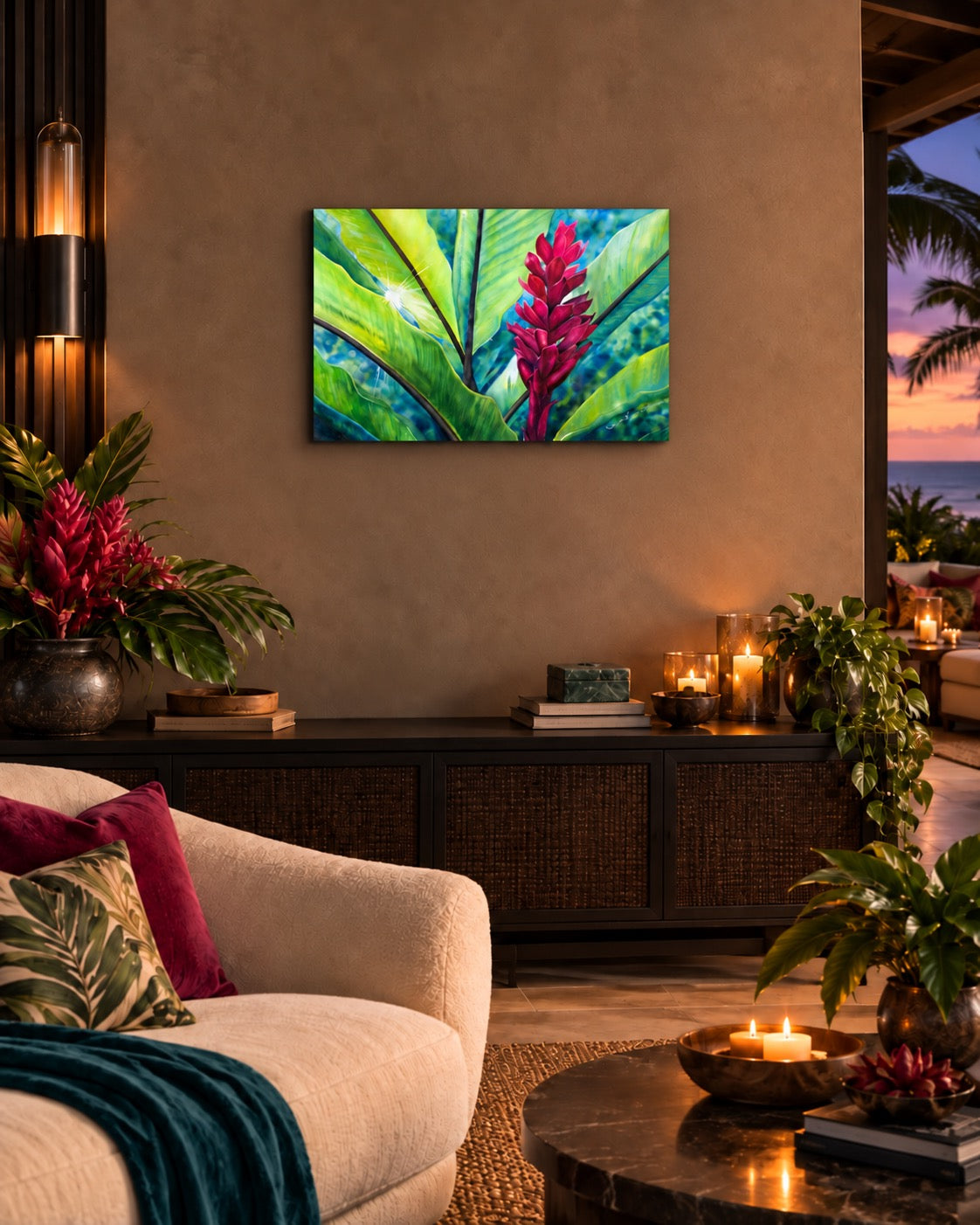 Tropical Flame – Fine Art Prints – by Artist Christie Marie Elder