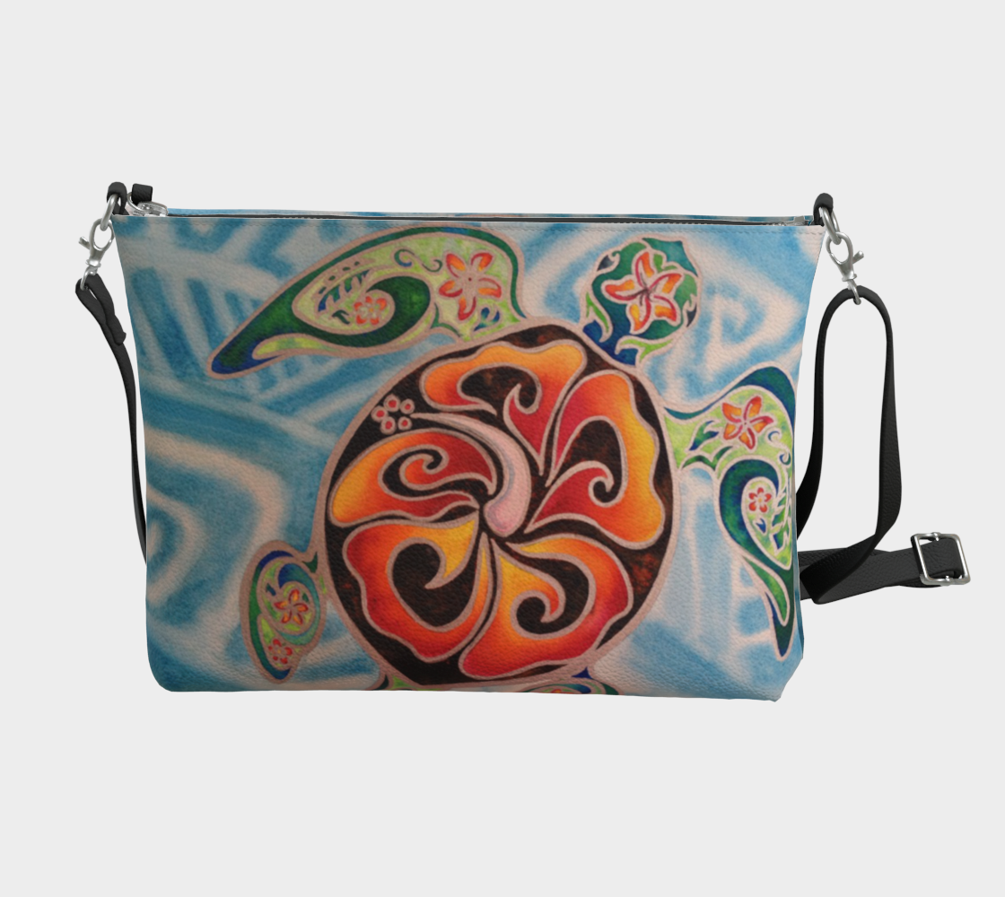 Nani Honu Sea Turtle Crossbody Purse | Kauaʻi Christie's Art