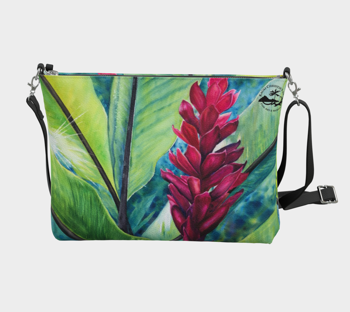Tropical Flame - Art Purse