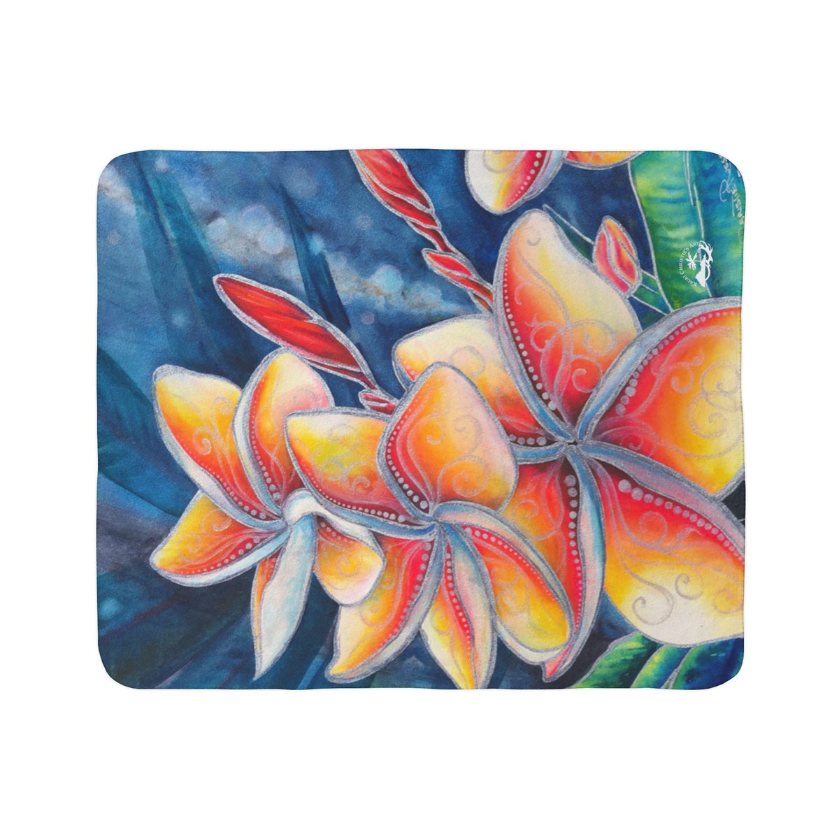 Earth Mana — Sherpa Fleece Blanket