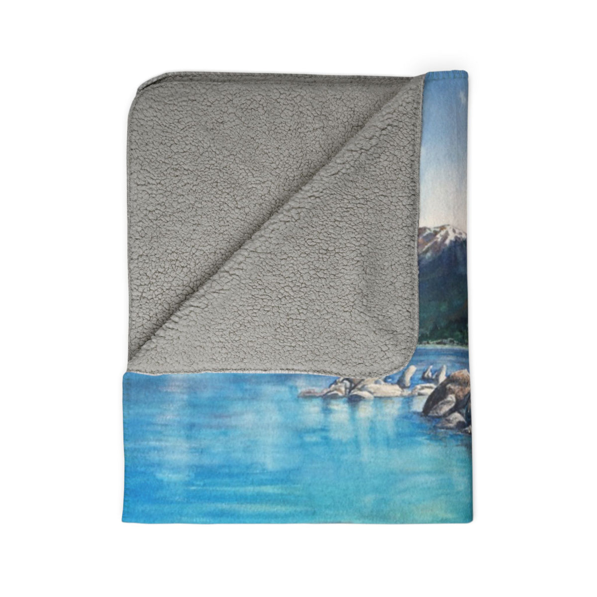 Clear Awakening — Sherpa Fleece Blanket