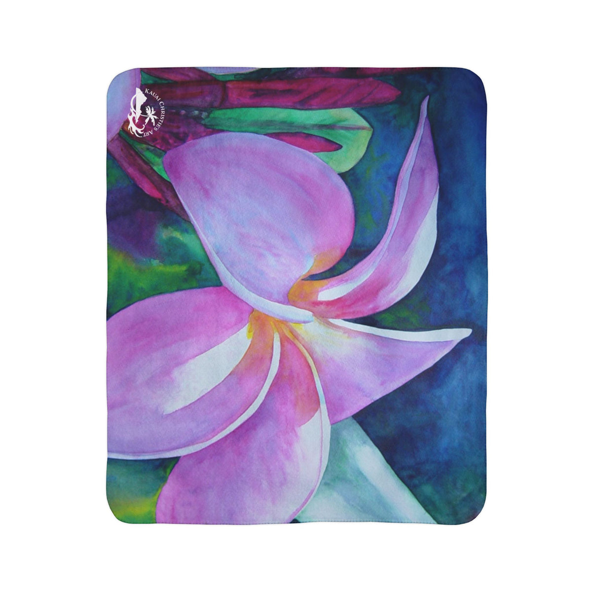 Blooming — Sherpa Fleece Blanket