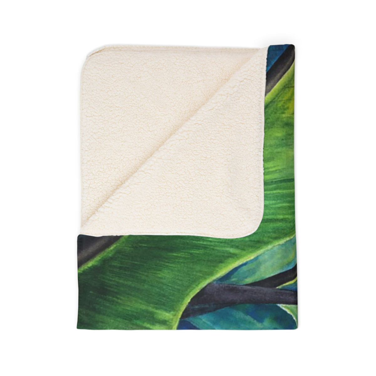 Tropical Flame — Sherpa Fleece Blanket