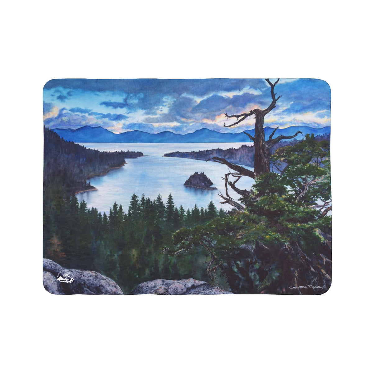 Sacred Shimmer — Sherpa Fleece Blanket