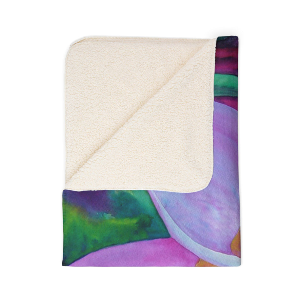 Blooming — Sherpa Fleece Blanket