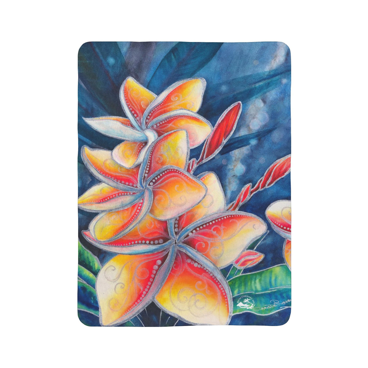 Earth Mana — Sherpa Fleece Blanket