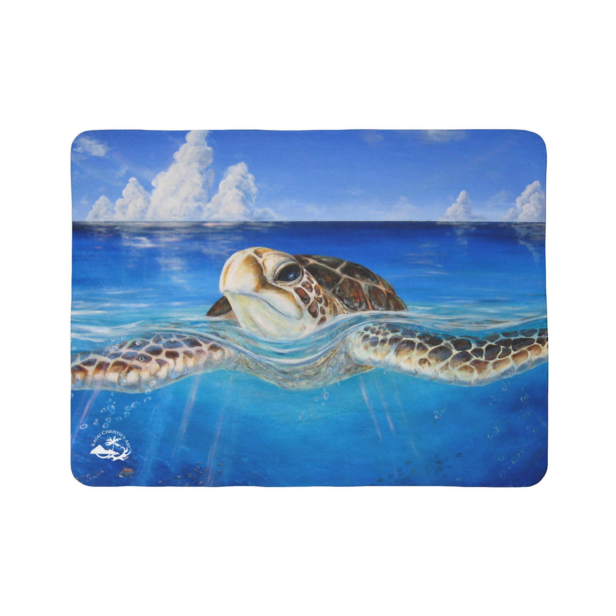 Peace of the Tropics — Sherpa Fleece Blanket