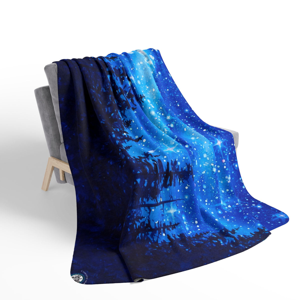 Chandelier of Stars — Sherpa Fleece Blanket