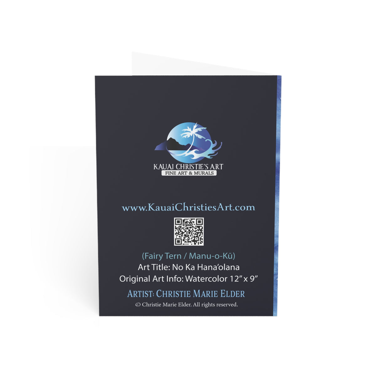 Manu o Kū — Hawaiian Sea Bird Fine Art Greeting Cards