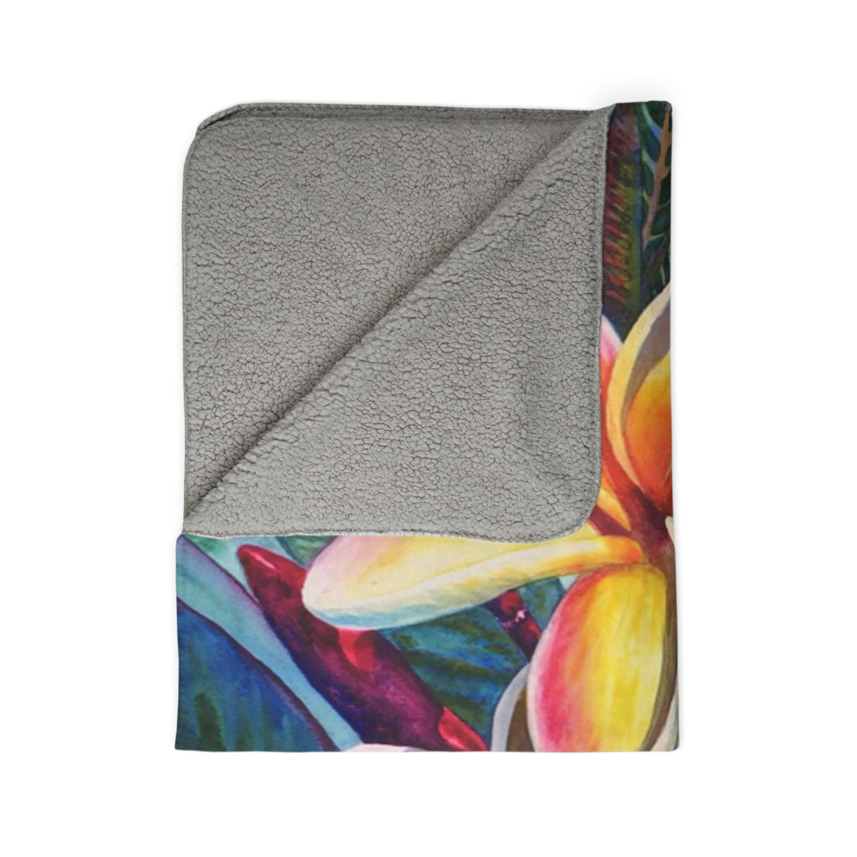Laʻa Kea o Kekaha — Sherpa Fleece Blanket