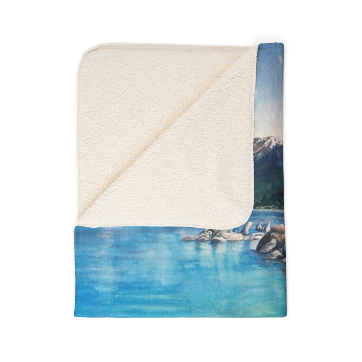 Clear Awakening — Sherpa Fleece Blanket