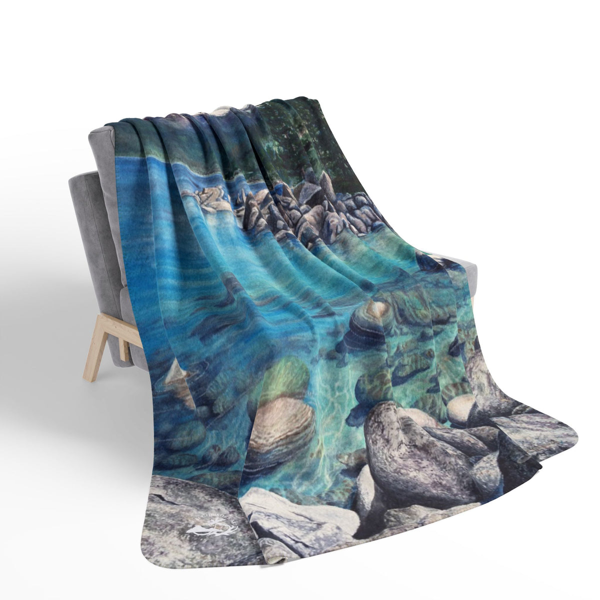 Clear Awakening — Sherpa Fleece Blanket