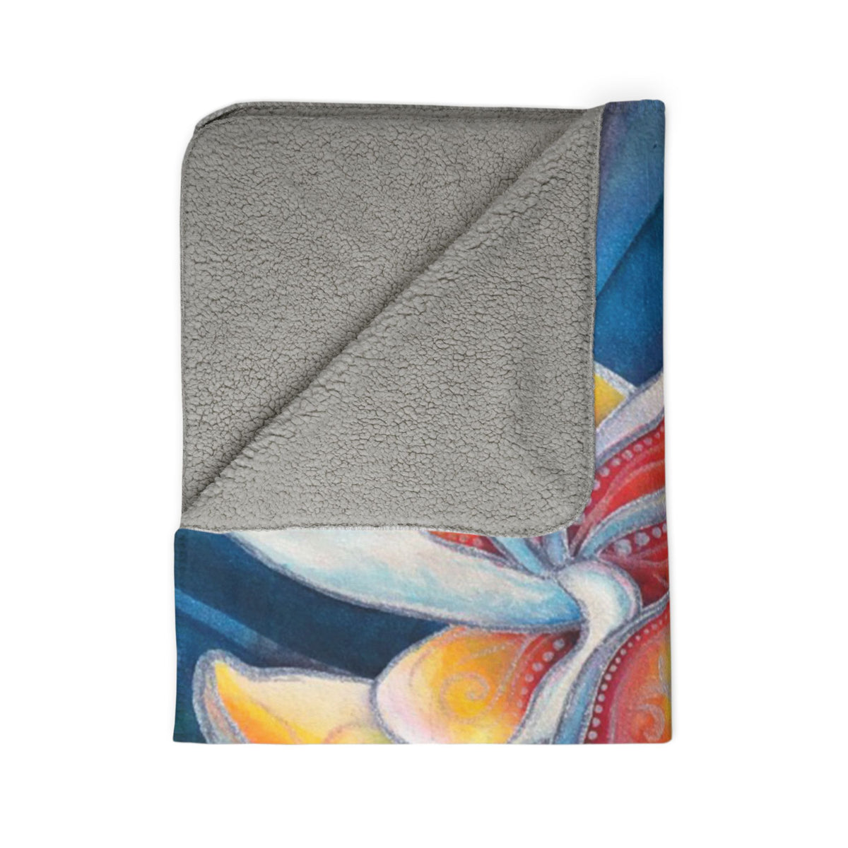 Earth Mana — Sherpa Fleece Blanket