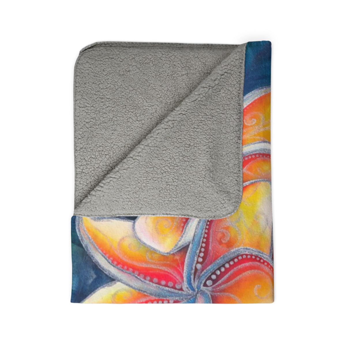 Earth Mana — Sherpa Fleece Blanket