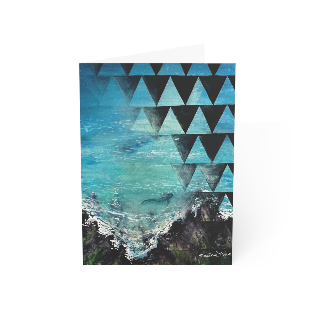 Mano Niho — Hawaiian Shark Fine Art Greeting Cards