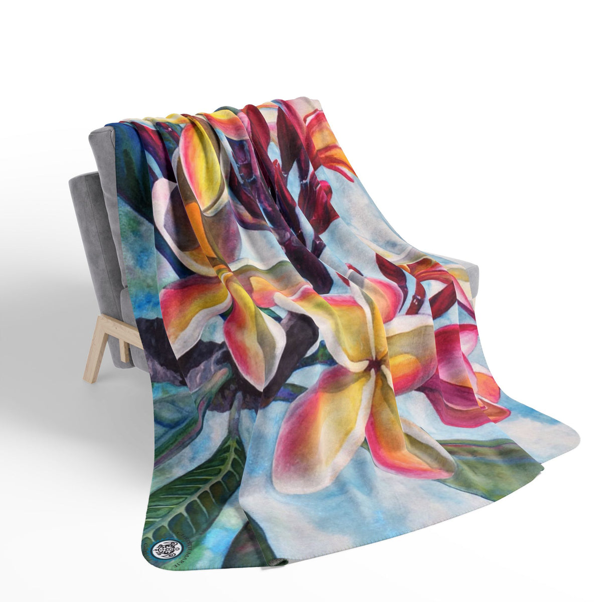 Laʻa Kea o Kekaha — Sherpa Fleece Blanket