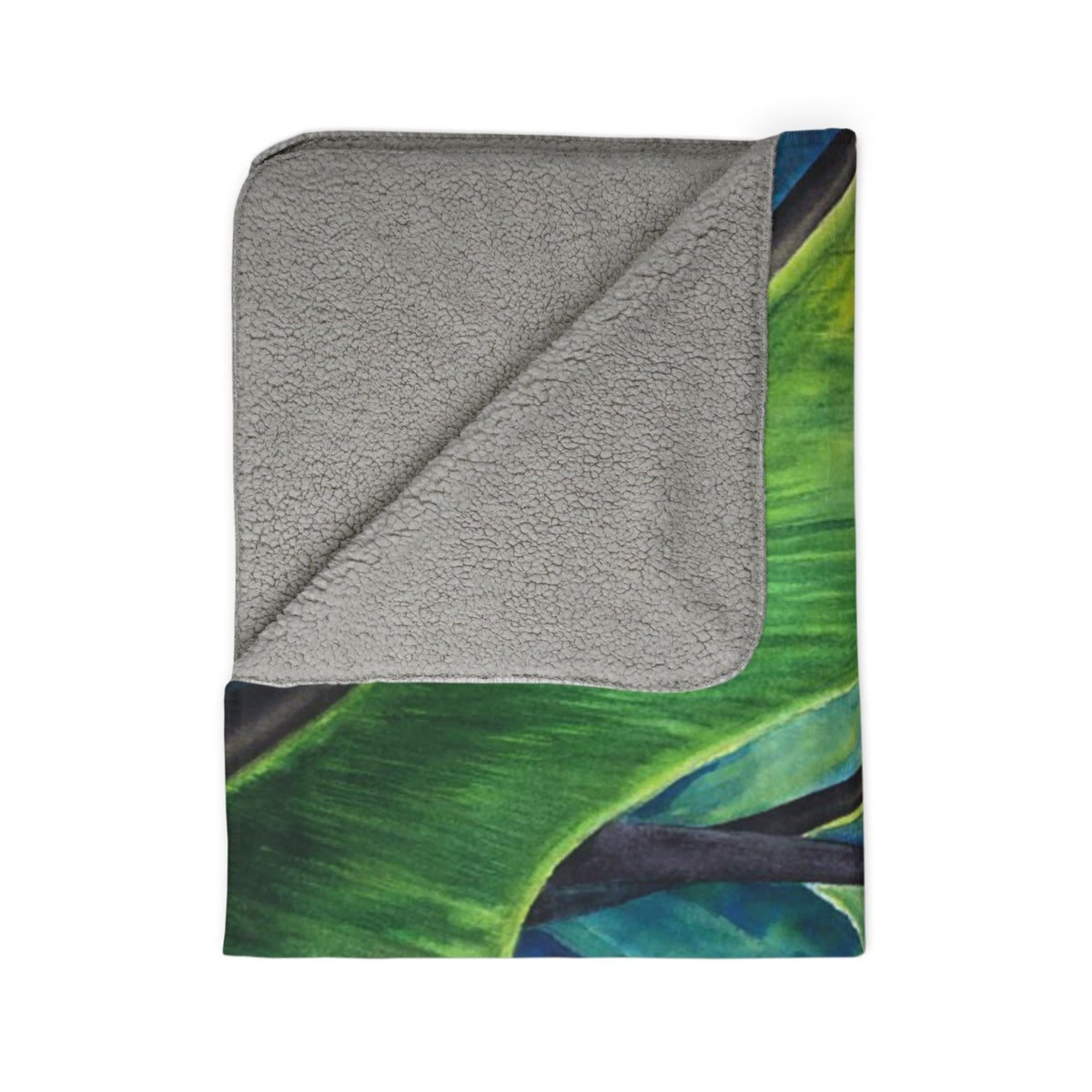 Tropical Flame — Sherpa Fleece Blanket