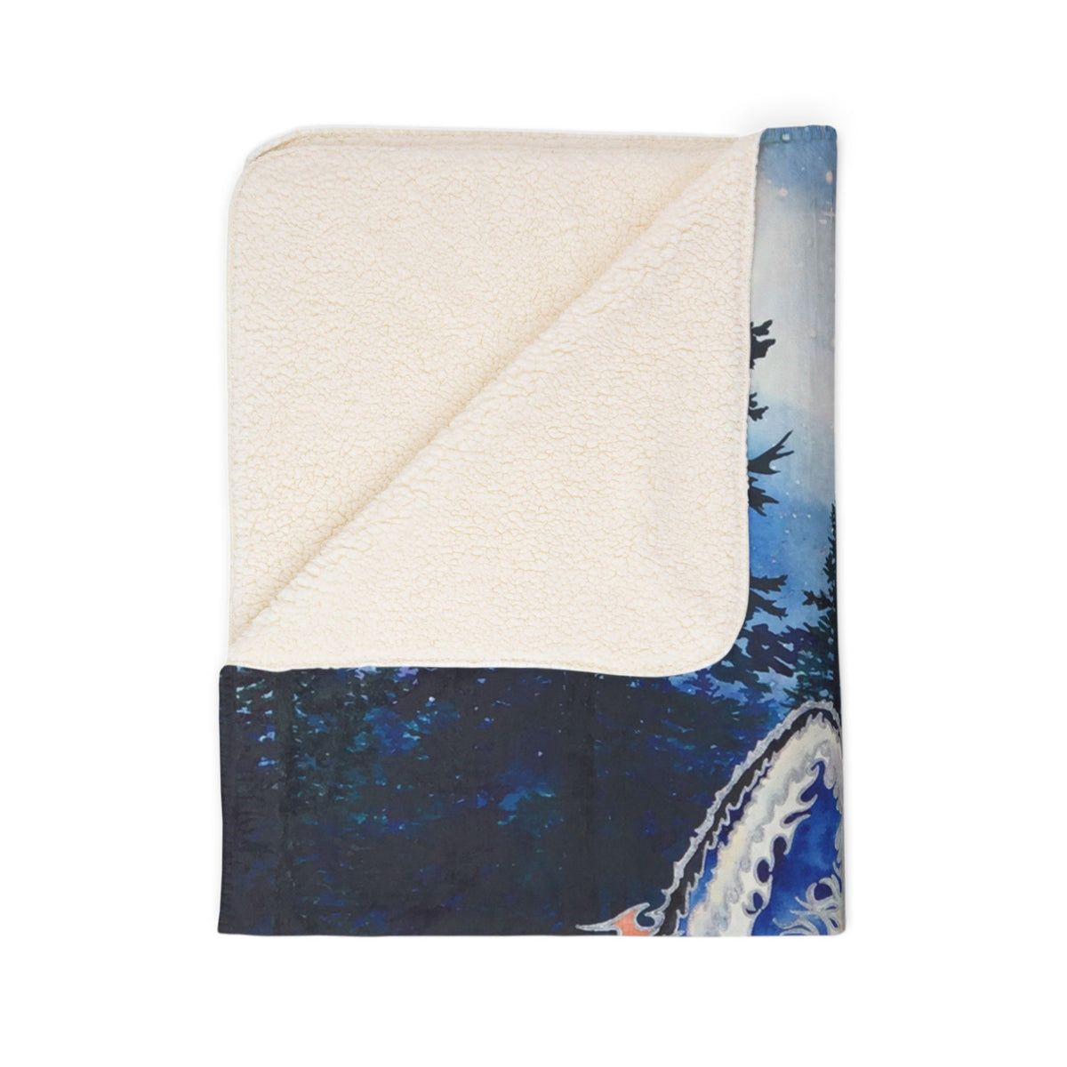 Spirit Fox — Sherpa Fleece Blanket