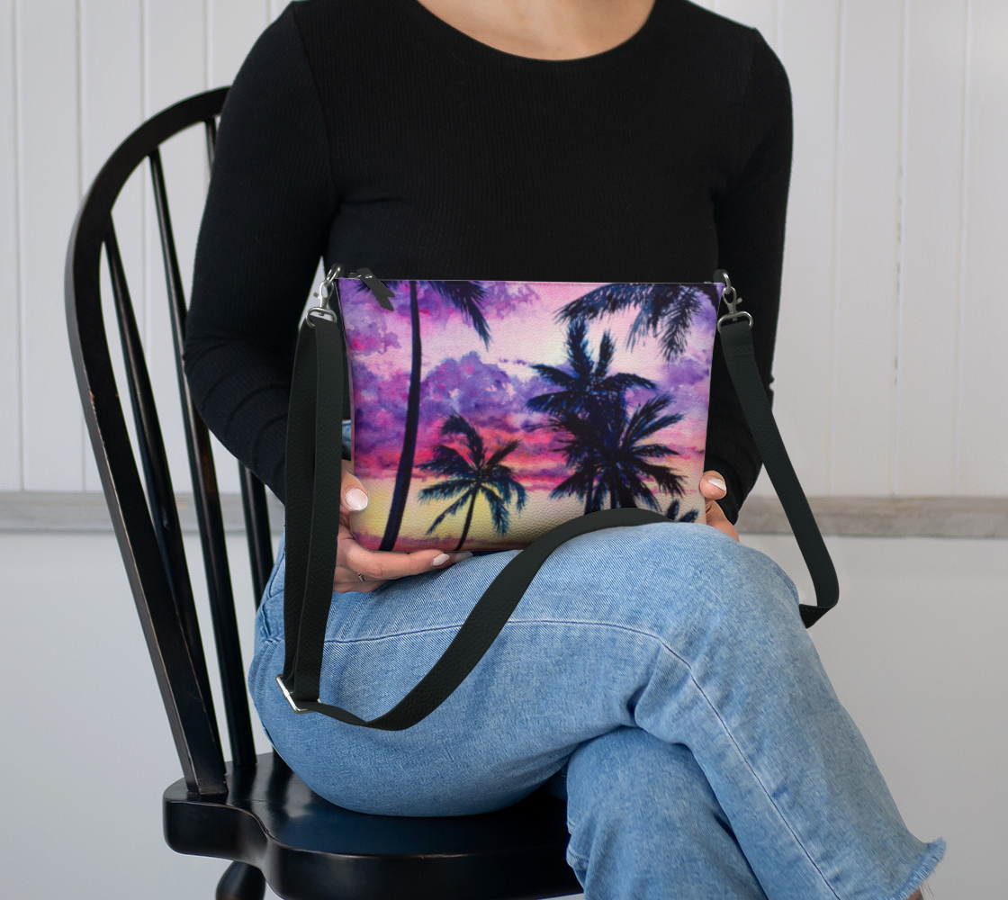 Pink Palms Art Purse | Kaua‘i Christie’s Art