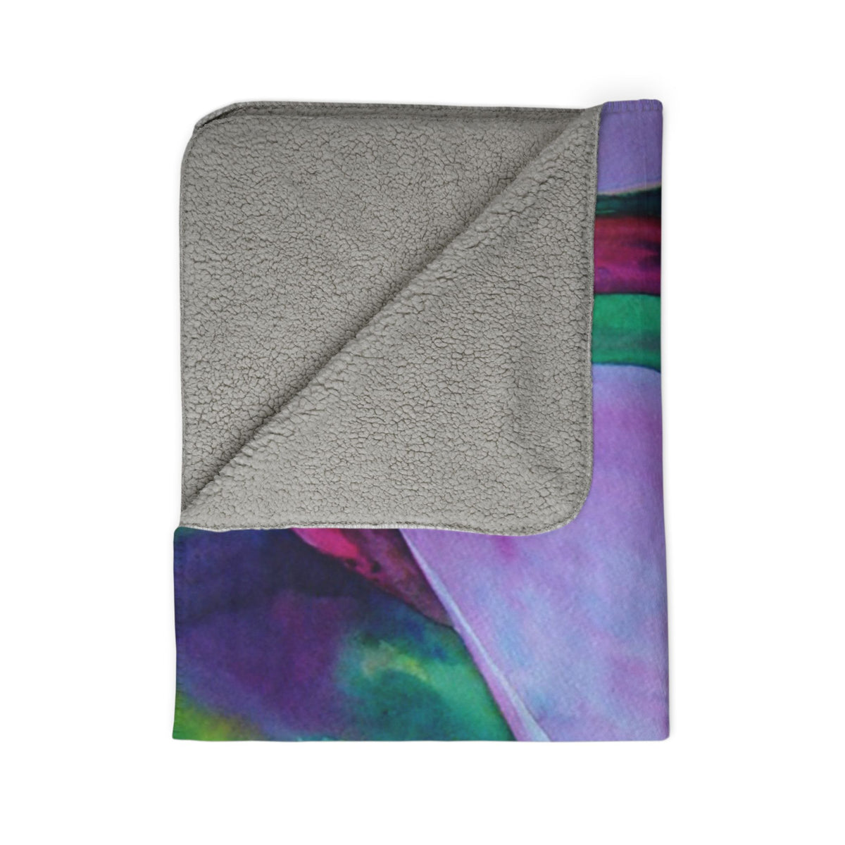 Blooming — Sherpa Fleece Blanket