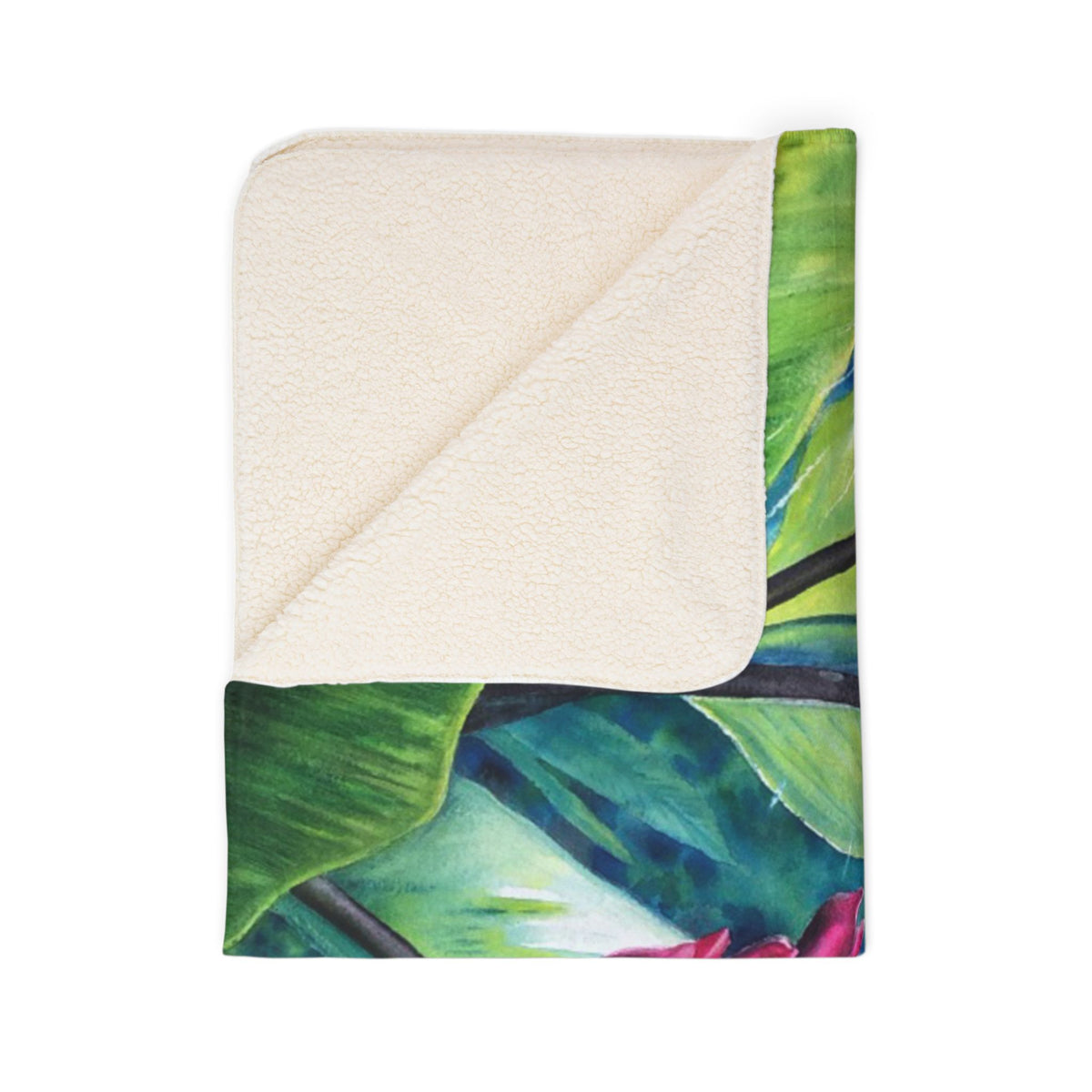Tropical Flame — Sherpa Fleece Blanket