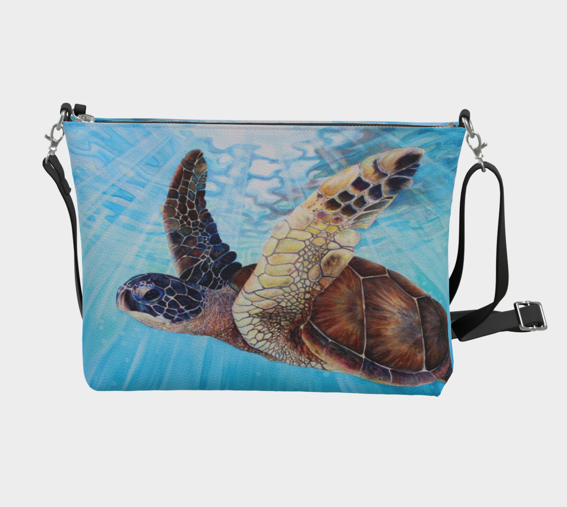 Aloha Spirit Honu Art Purse | Kaua‘i Christie’s Art