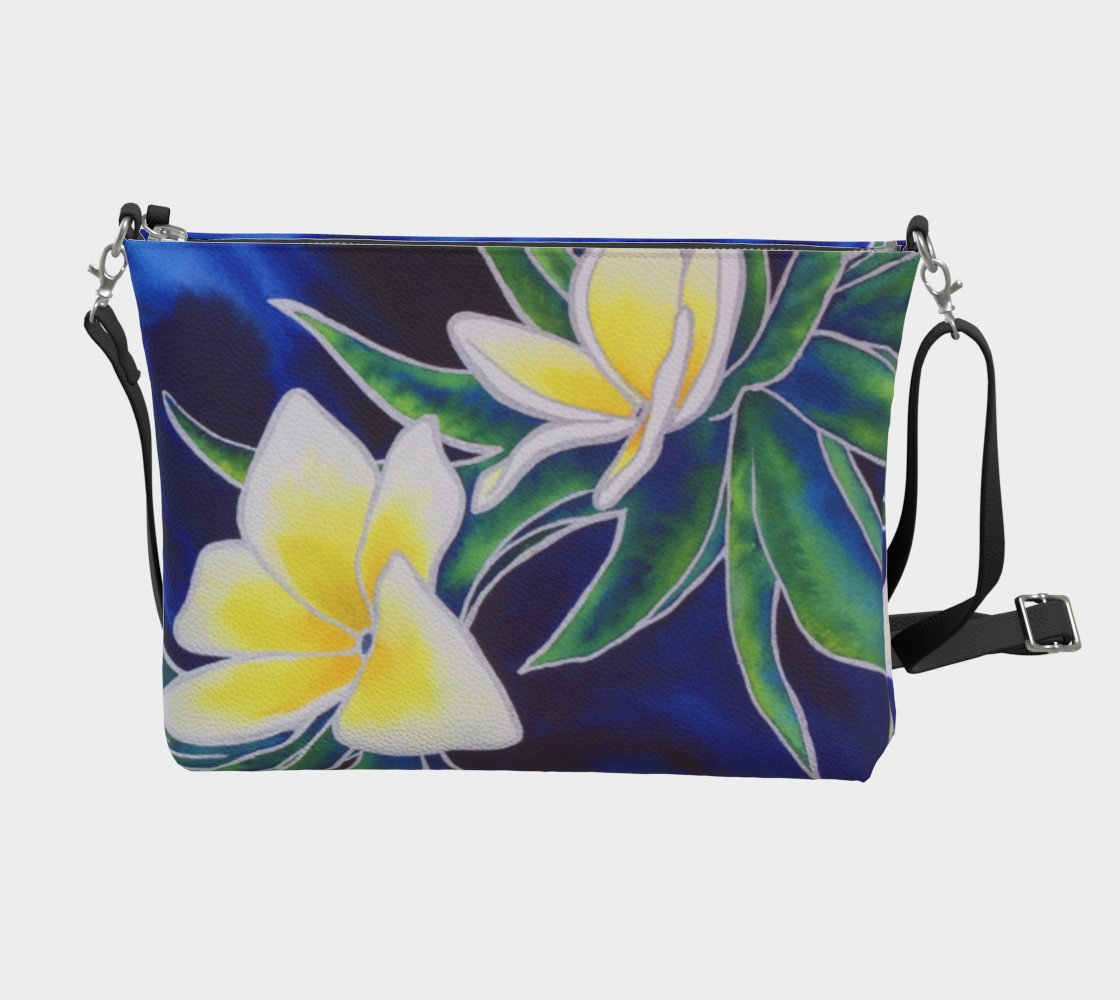 Wedding Lei Plumeria Art Purse | Kaua‘i Christie’s Art