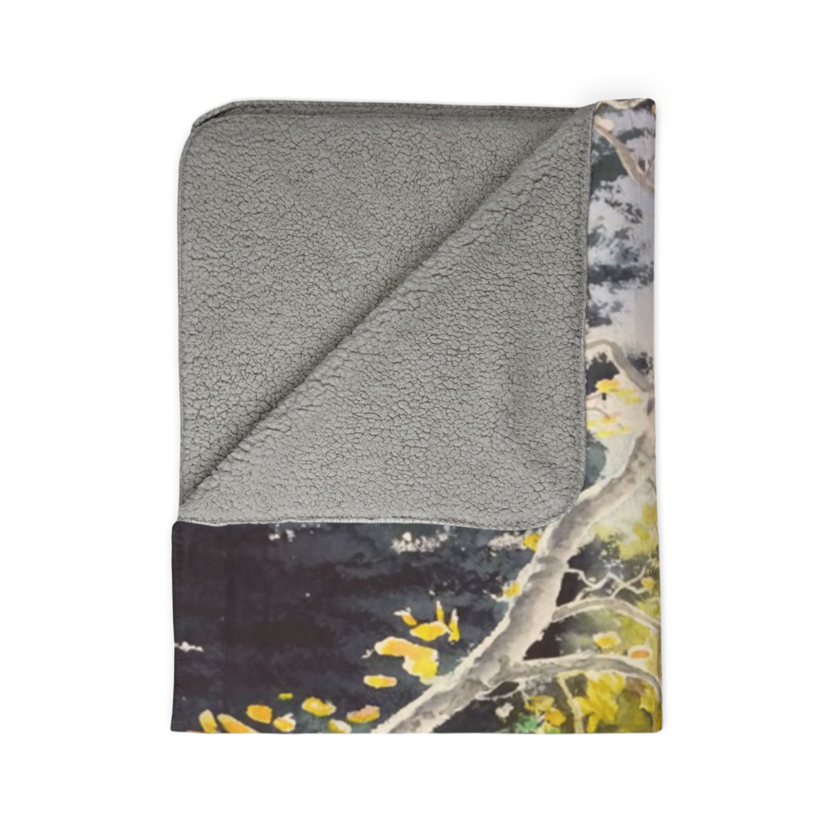 Tahoe Trail — Sherpa Fleece Blanket