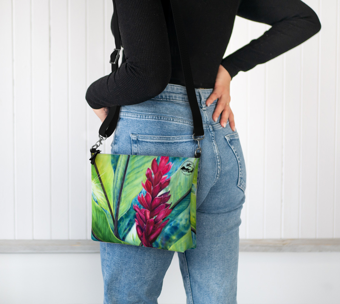 Tropical Flame - Art Purse