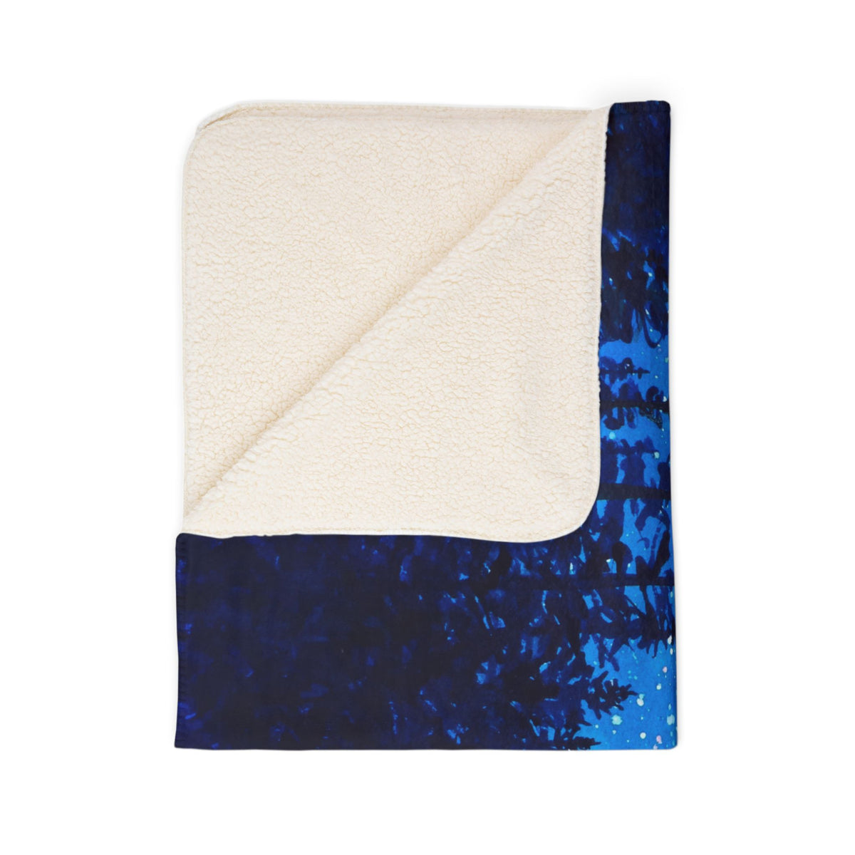 Chandelier of Stars — Sherpa Fleece Blanket