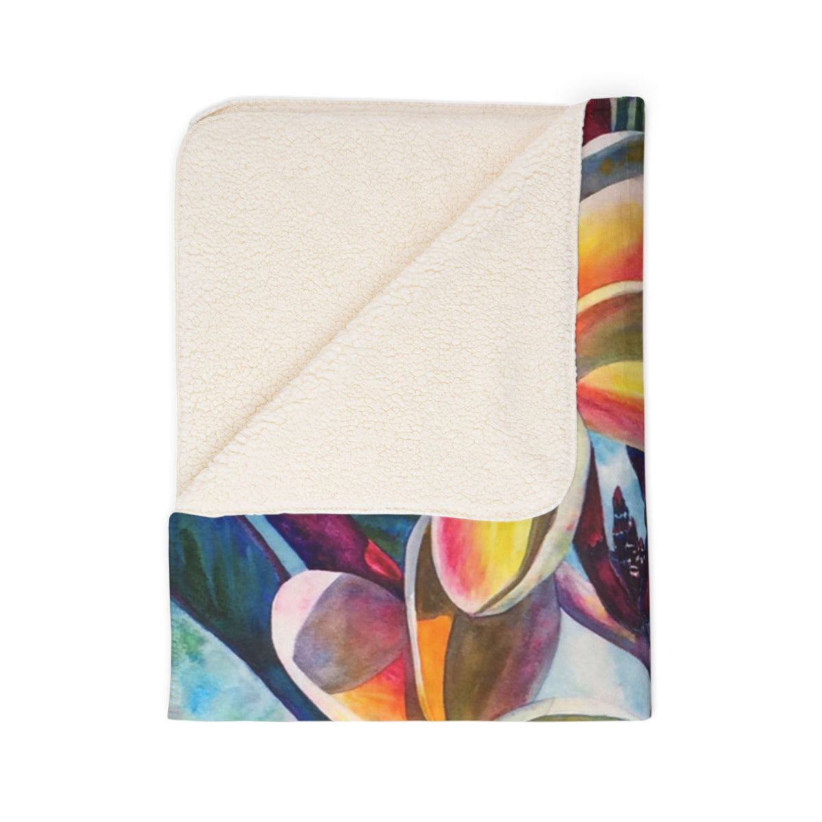 Laʻa Kea o Kekaha — Sherpa Fleece Blanket