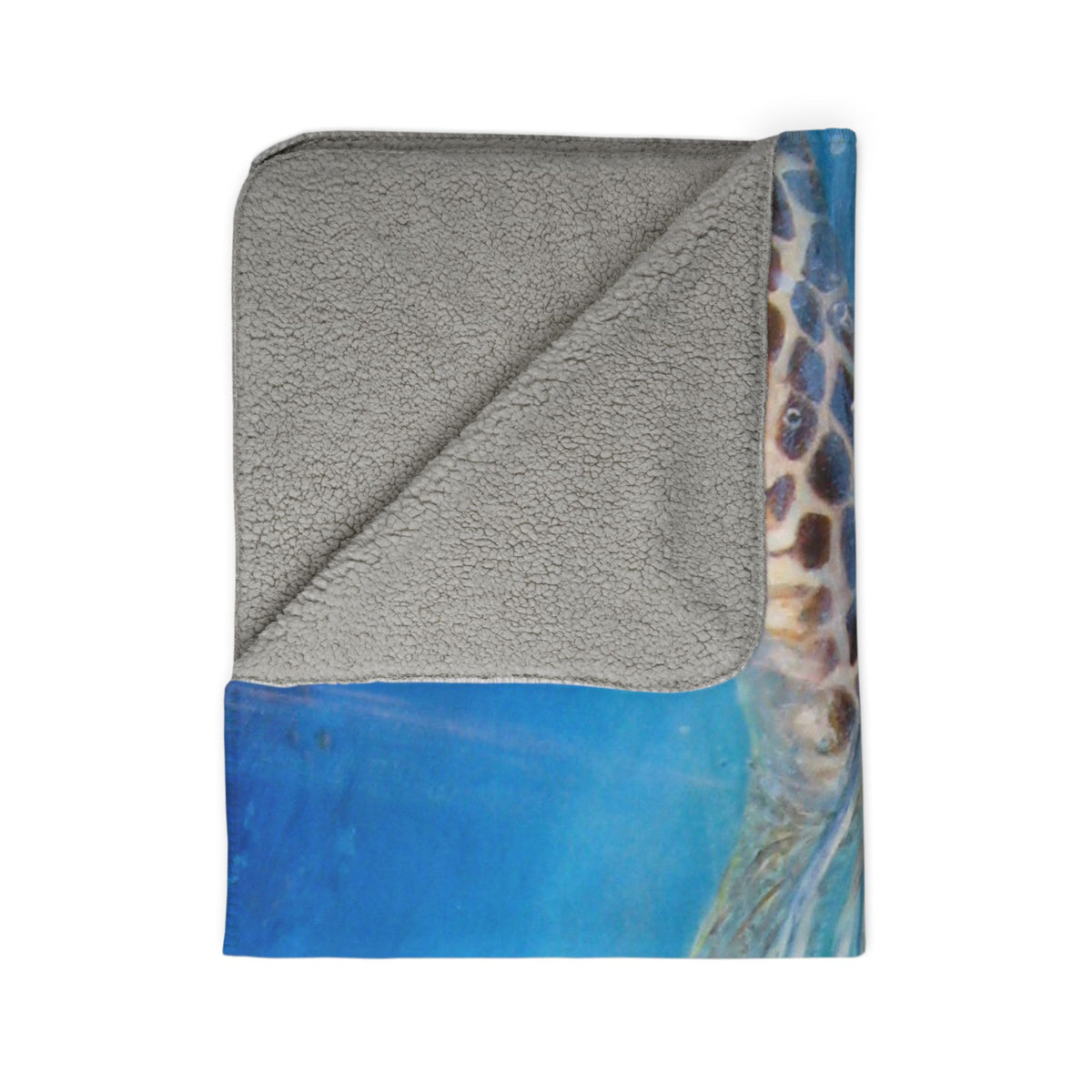 Peace of the Tropics — Sherpa Fleece Blanket