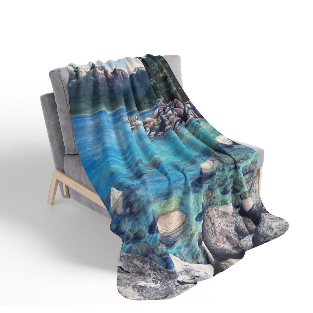 Clear Awakening — Sherpa Fleece Blanket