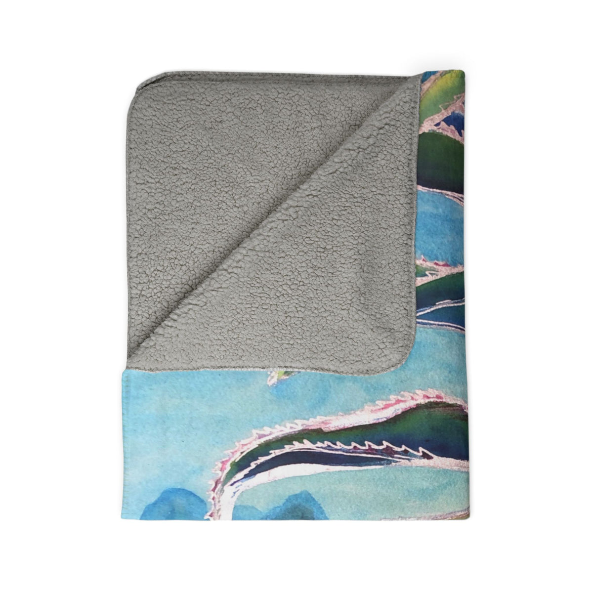 Sweet Welcome — Sherpa Fleece Blanket