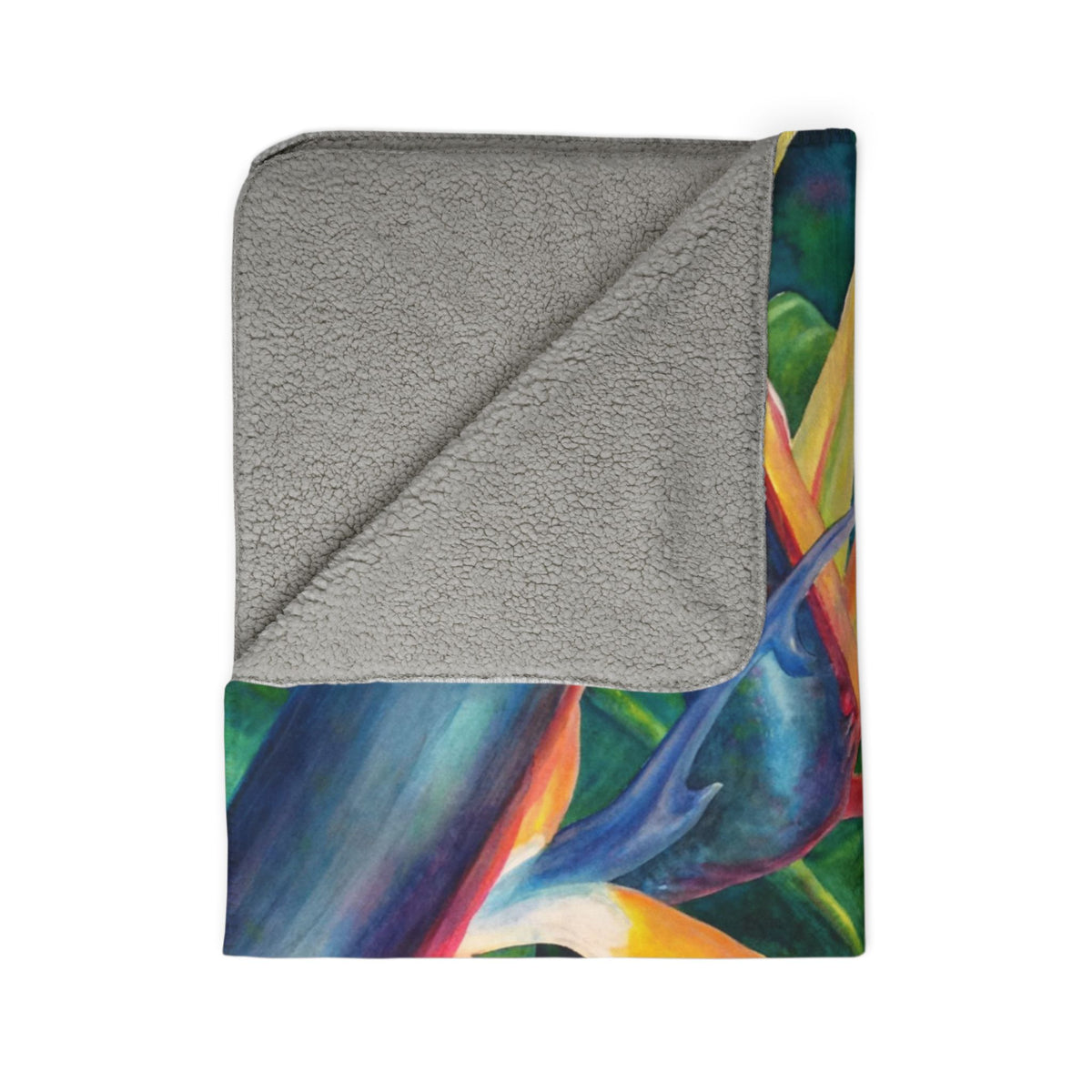 Tropical Paradise — Sherpa Fleece Blanket