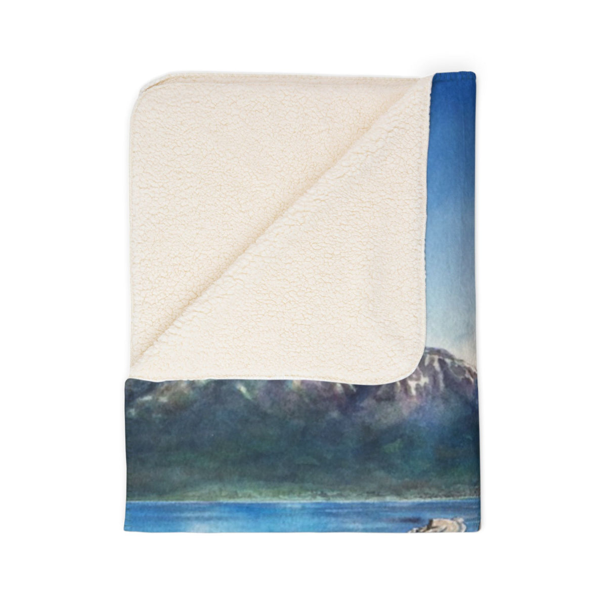 Clear Awakening — Sherpa Fleece Blanket