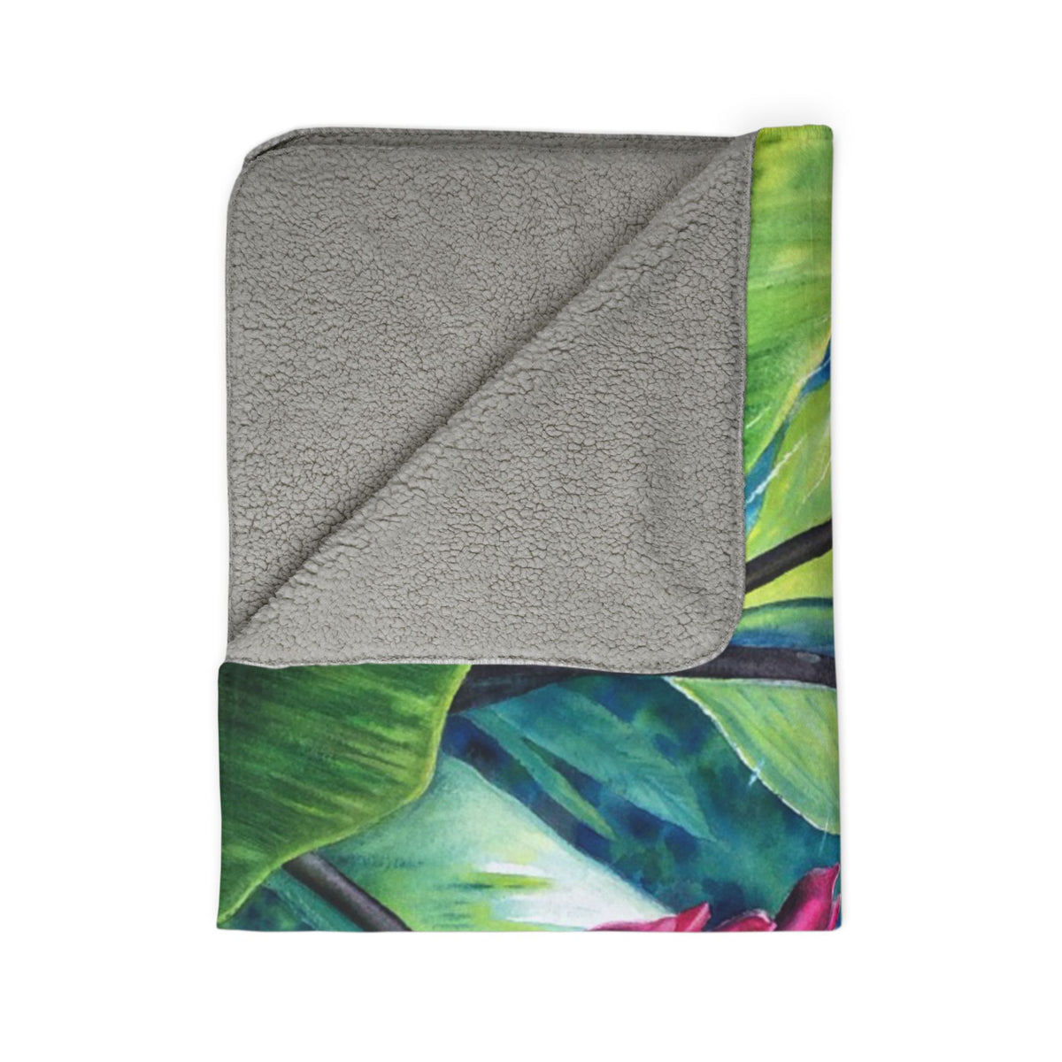 Tropical Flame — Sherpa Fleece Blanket