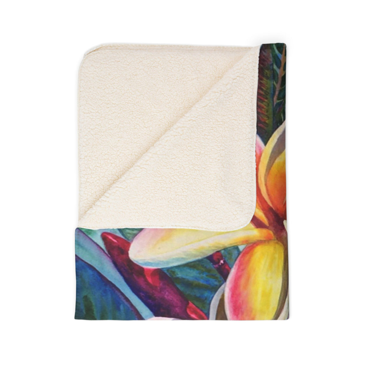 Laʻa Kea o Kekaha — Sherpa Fleece Blanket