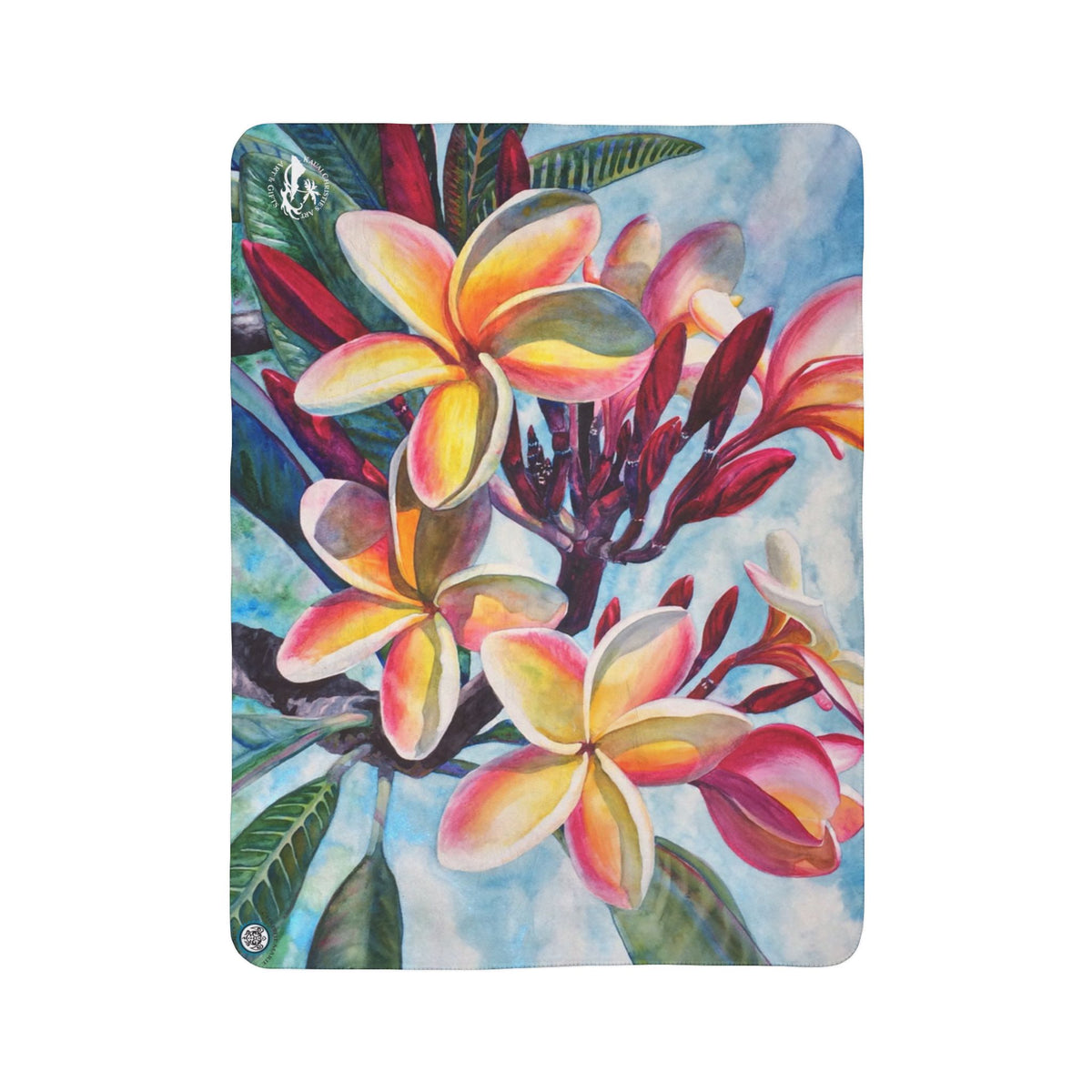 Laʻa Kea o Kekaha — Sherpa Fleece Blanket