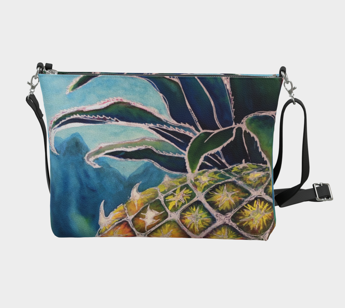 Sweet Welcome Pineapple Art Purse | Kaua‘i Christie’s Art