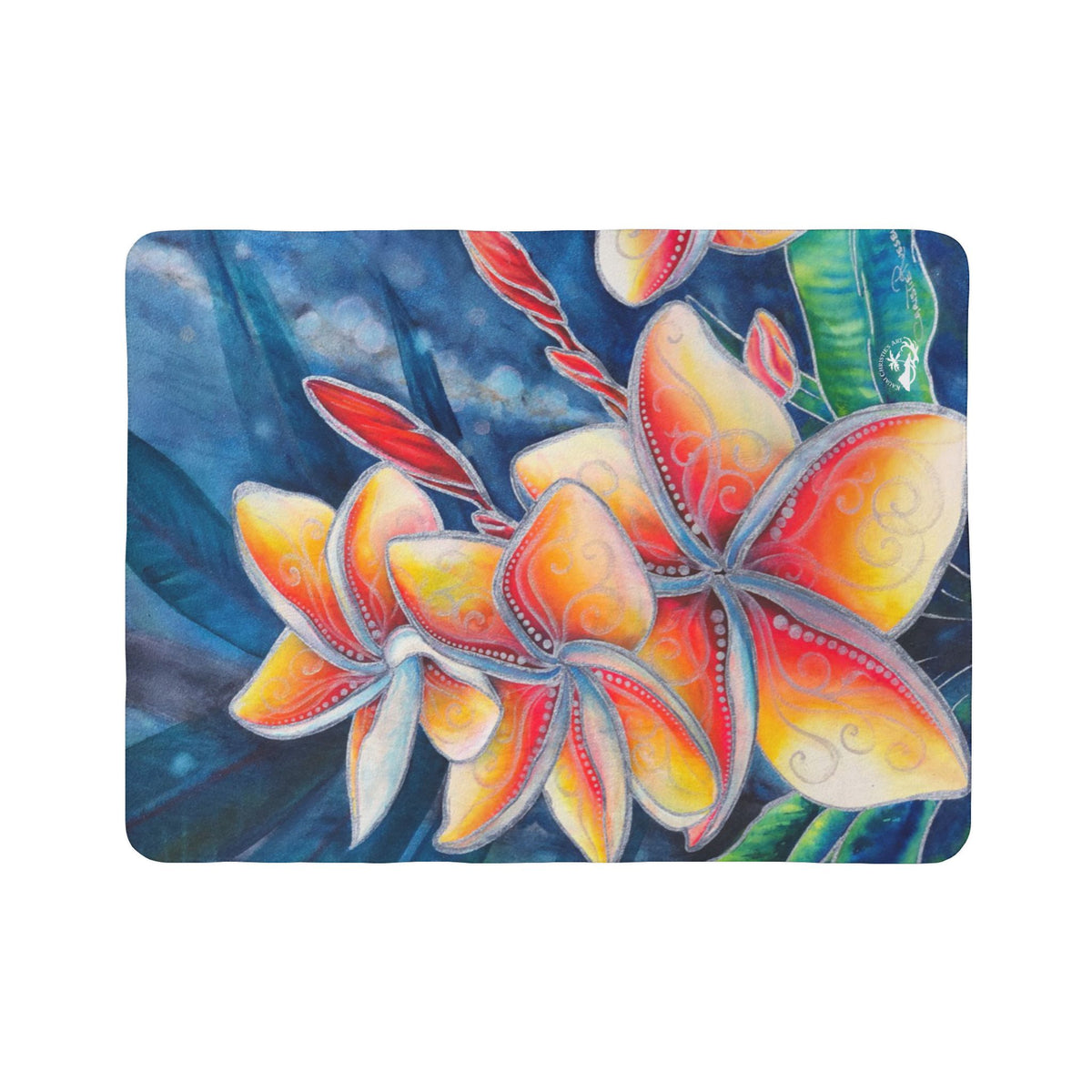 Earth Mana — Sherpa Fleece Blanket