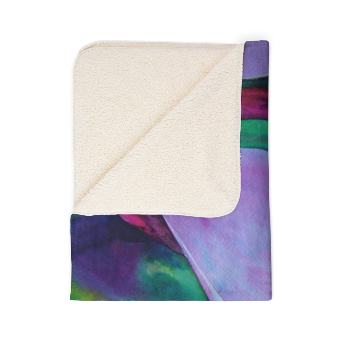 Blooming — Sherpa Fleece Blanket