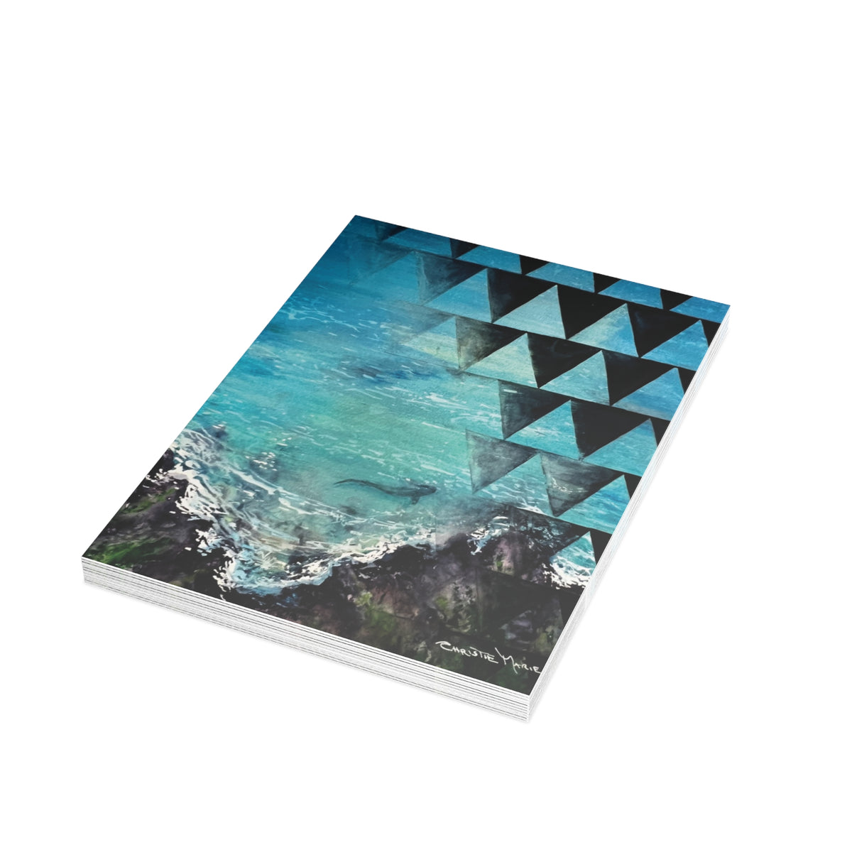 Mano Niho — Hawaiian Shark Fine Art Greeting Cards
