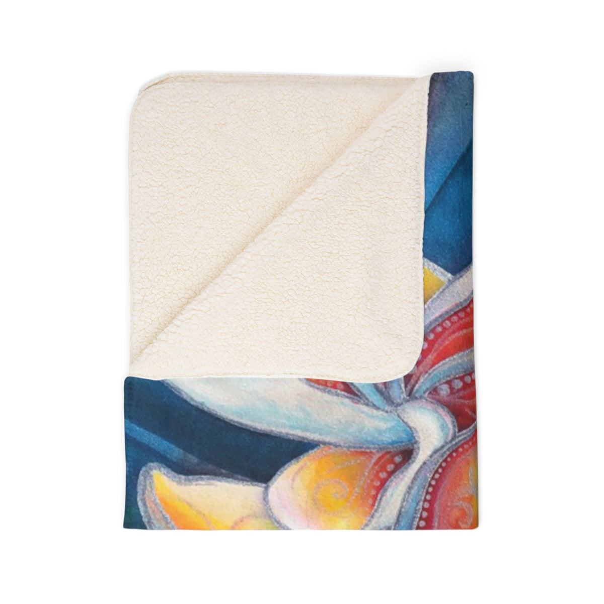 Earth Mana — Sherpa Fleece Blanket