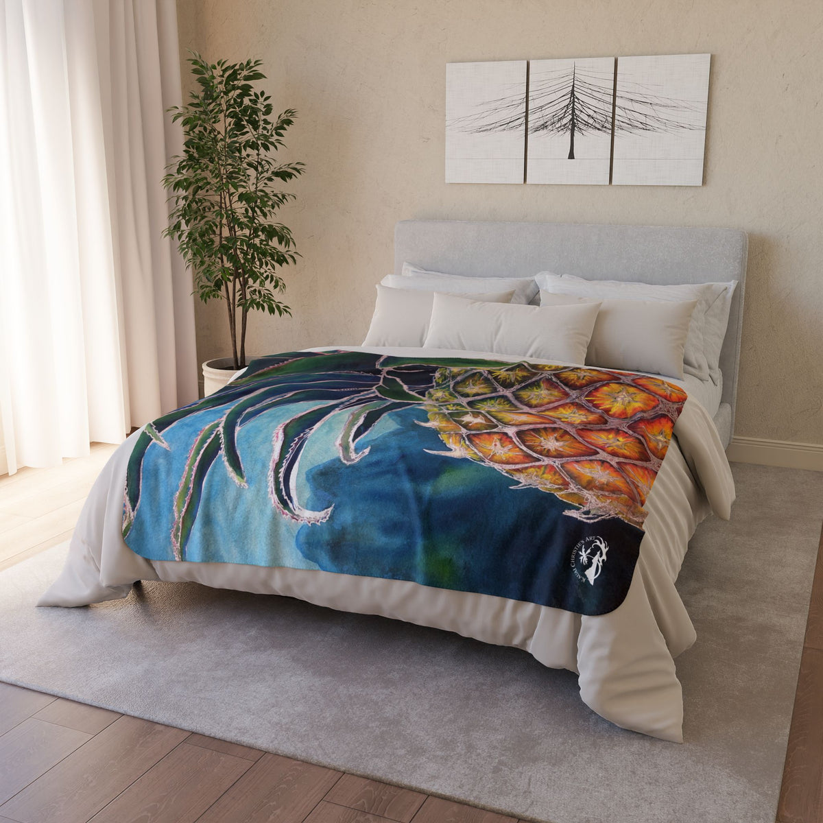Sweet Welcome — Sherpa Fleece Blanket