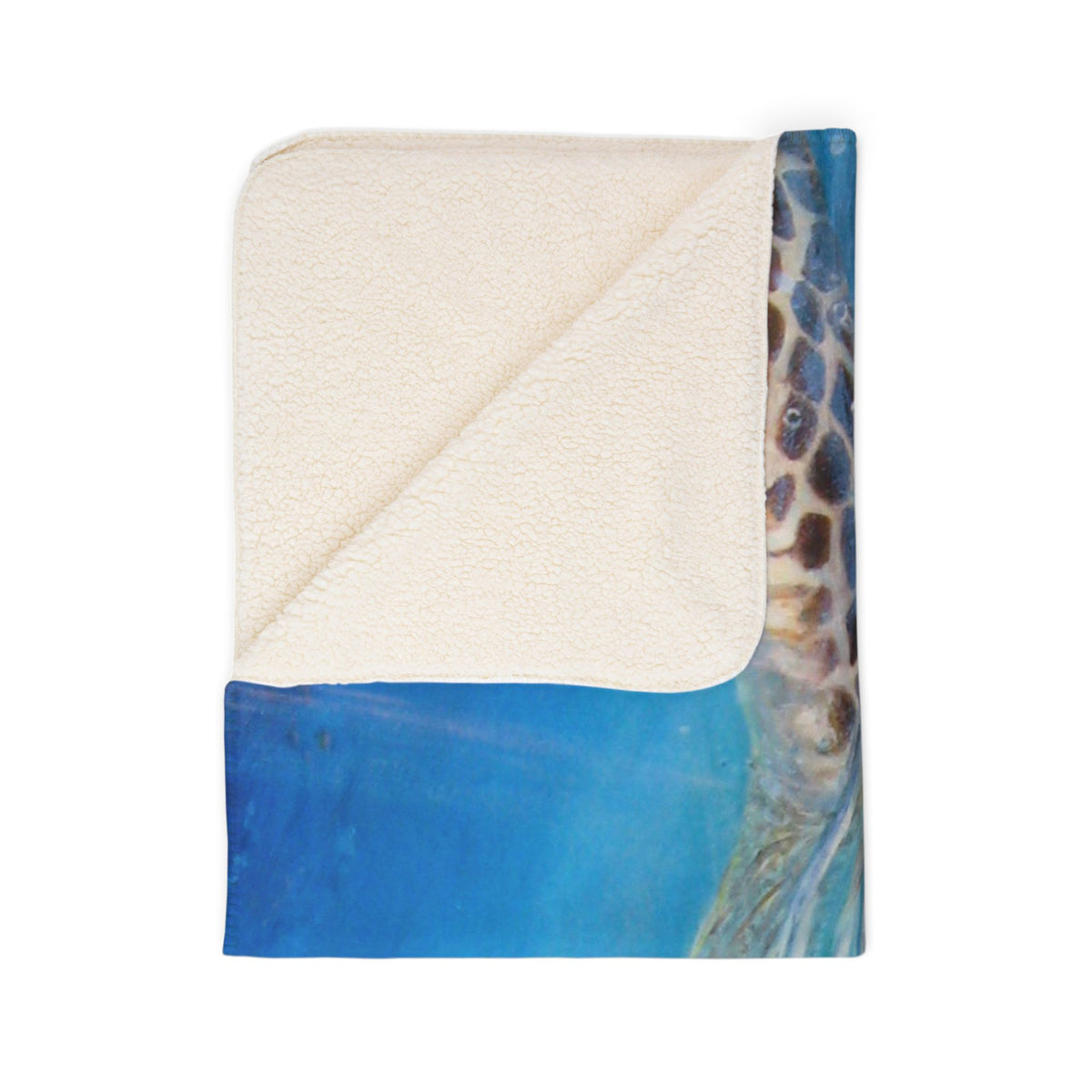 Peace of the Tropics — Sherpa Fleece Blanket