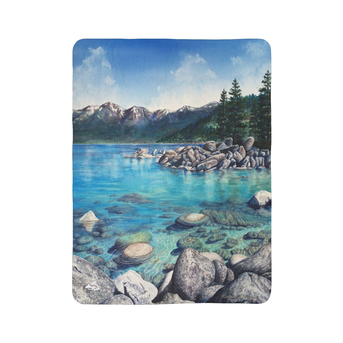 Clear Awakening — Sherpa Fleece Blanket