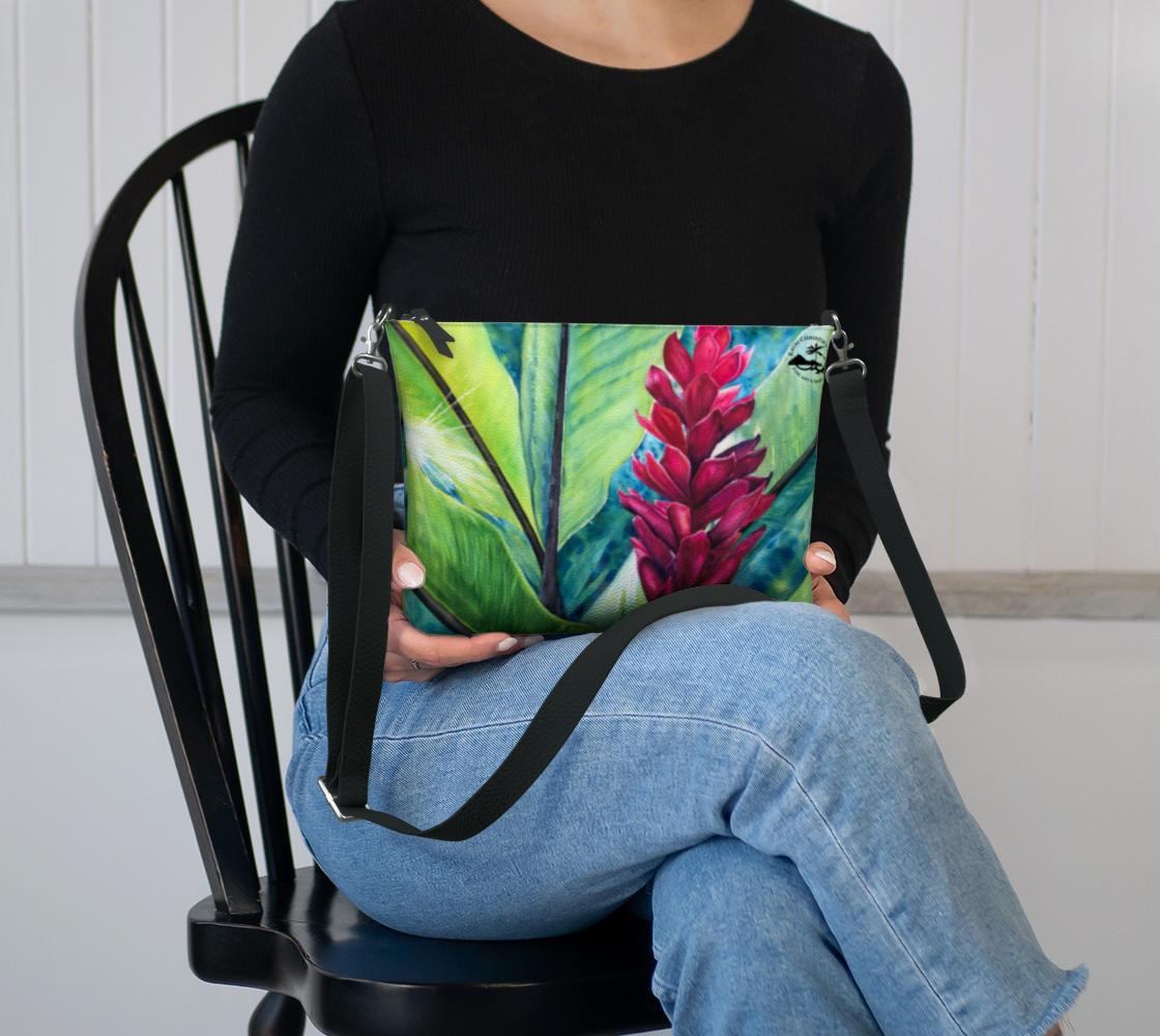 Tropical Flame - Art Purse
